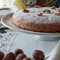 il Enza Falco quando ha preparato Torta d'autunno con noci, caffè e cioccolato