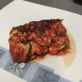 El cooksnap de Esmeralda Carabana cuando hizo Gratinado de calabacín en freidora de aire.