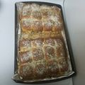 buck811's cooksnap of when they made Chicken Parmesan Sliders.
