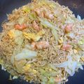 Miss Nat 的 炒泡麵系列-蝦仁高麗菜炒泡麵 cooksnap