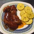 El cooksnap de danielaforero cuando hizo Costillas B.B.Q.