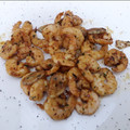 El cooksnap de Julia C. cuando hizo Gambas especiadas al limón.