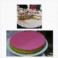 Cooksnap dari Diah untuk resep Rainbow cake ny.liem
