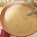 El cooksnap de Evita cuando hizo Gazpacho de invierno.