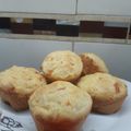 El cooksnap de Daniela Silva cuando hizo Muffins de jamón y queso.