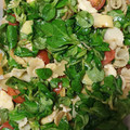 El cooksnap de Miguel cuando hizo Ensalada con queso feta y alcachofas.