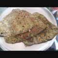 Rakhi Gupta का कुकस्नैप जब उन्होंने बथुआ का पराठा (bathua ka paratha recipe in Hindi) बनाया था।