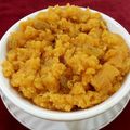 Amrapali Yerekar's cooksnap of when they made मँगो शिरा (mango sheera recipe in marathi).