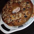 El cooksnap de Florencia Toledo cuando hizo Torta de mandarinas y frutas secas..🍊.