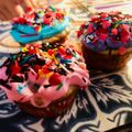 El cooksnap de Bervere Valle cuando hizo Cupcakes rellenos de manjar.
