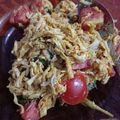 Cooksnap dari Selly Monshi untuk resep Ayam Suwir Rica Rica