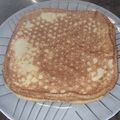 El cooksnap de Melina Pugener cuando hizo Panqueques con dulce de leche.