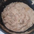 Gyula Deák Cooksnap-ja, amikor elkészítette a(z) Tejfölös-mustáros csirkemáj receptet.