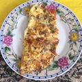 El cooksnap de Delfina A. Toledo cuando hizo Omelette de queso y tomate.
