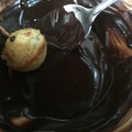 El cooksnap de Carmen Palomino cuando hizo Ganache de chocolate al agua.