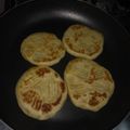 El cooksnap de Angie Martinez Zuñiga cuando hizo Churrascas, pan chileno.