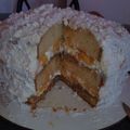 El cooksnap de Mayra Flores cuando hizo Postre o torta Chajá ¡Un clásico uruguayo IMPERDIBLE! 🇺🇾.
