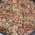 El cooksnap de Ossara Lamas cuando hizo Arroz chino pobre.