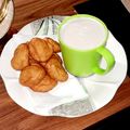 Maryam Harande's cooksnap of when they made Nigeria Akara.