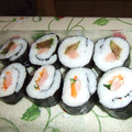 El cooksnap de Cuqui Bastida cuando hizo Sushi.