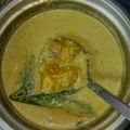 Cooksnap Syamim Syaza semasa beliau membuat Masak Lemak Labu Kuning.