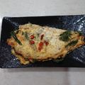 陳美惠 的 蛋料理-九層塔蛋 cooksnap