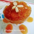 Rita mehta का कुकस्नैप जब उन्होंने ख़ुबानी का मीठा (khubani ka meetha recipe in Hindi) बनाया था।