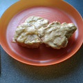 El cooksnap de Silvia cuando hizo Solomillo de cerdo con salsa de almendras.