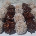 El cooksnap de 🧑🏼‍🍳nahita_36🍽️ cuando hizo Bombones de avena, coco y mantequilla de maní.