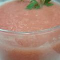 El cooksnap de Duphi cuando hizo Gazpacho Andaluz.