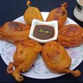 Indu Rathore का कुकस्नैप जब उन्होंने मिर्ची और प्याज़ के पकौड़े (Mirchi aur pyaz ke pakode recipe in Hindi) बनाया था।