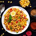 Puspita Bhutia's cooksnap of when they made Frozen Corn Chat.