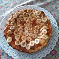 El cooksnap de Daia Ferreyra cuando hizo Tarta de Banana y Dulce de leche.