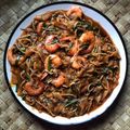 Cooksnap Salina Jalaludin semasa beliau membuat Char Kue Teow Sepinggan Berdua.