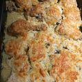 Budai Fruzsina Cooksnap-ja, amikor elkészítette a(z) Fokhagymás, tejfölös csirkecombok sajttal sütve receptet.