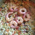 El cooksnap de Yessica Lima cuando hizo Guiso de mejillones y camarones.