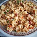 El cooksnap de Paquichu cuando hizo Arroz tres delicias Chino.