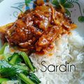 Cooksnap Nur Azliani Amer semasa beliau membuat Sardin.