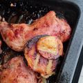 El cooksnap de Flor Saleme cuando hizo Pollo con miel y mostaza al horno.