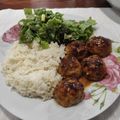 Cooksnap από Γεωργία Τρικοίλη στη συνταγή Ζουμερά κεφτεδάκια κοτόπουλου με σάλτσα, στο φούρνο