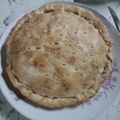 El cooksnap de Carlos Rodriguez cuando hizo Tarta de cebolla y queso.