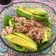 El cooksnap de Nicole Reiss cuando hizo Ensalada lechuga palta y atún en 1 paso.