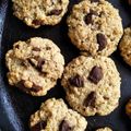 El cooksnap de Jazmin Altamirano cuando hizo Cookies de coco y avena con chips de chocolate.
