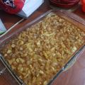 El cooksnap de Saydi Franco de Argueta cuando hizo Tarta de manzana.
