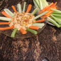 El cooksnap de Irene cuando hizo *Hummus Casero de Garbanzo*.