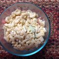 Elisa Lash's cooksnap of when they made Cucumber and Egg Macaroni Salad.