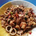 รูป Cooksnap ของ Akaraphon Intapan เมื่อเขาทำ กุ้งผัดพริกไทยดำ