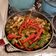 El cooksnap de Enrique Lugo cuando hizo Pechuga a la Plancha con Pimientos y Cebolla Asados.