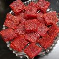 Bharati Kini's cooksnap of when they made गाजर व बीटची‌ बर्फी (Gajar beetchi barfi recipe in marathi).