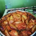 El cooksnap de Martha Fachin Teran cuando hizo Pollo al horno con papas.
